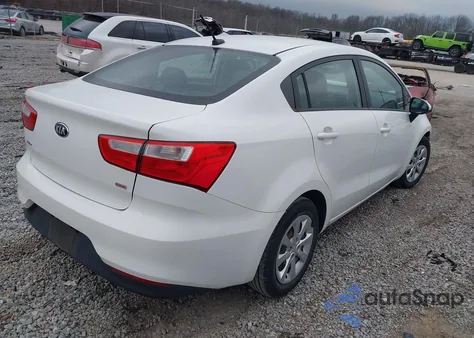2016 Kia Rio Lx z USA, uszkodzony, nr VIN KNADM4A3XG6562854